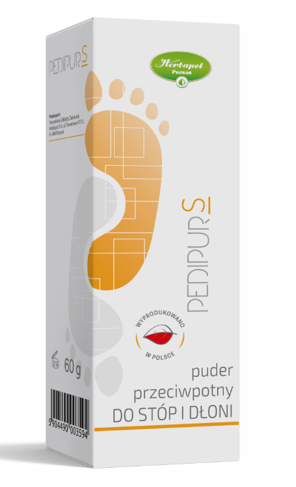 Pedipur S, puder płynny do stóp 60 g