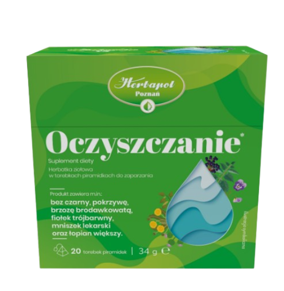 Oczyszczanie Herbapol, herbata , 20 torebek