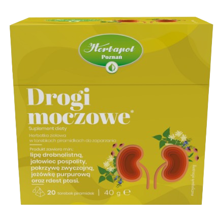 Drogi Moczowe Herbapol, herbata , 20 torebek