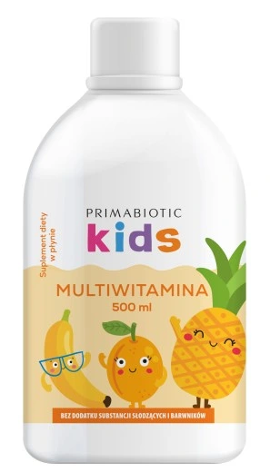 Primabiotic Kids Multiwitamina, płyn, 500 ml
