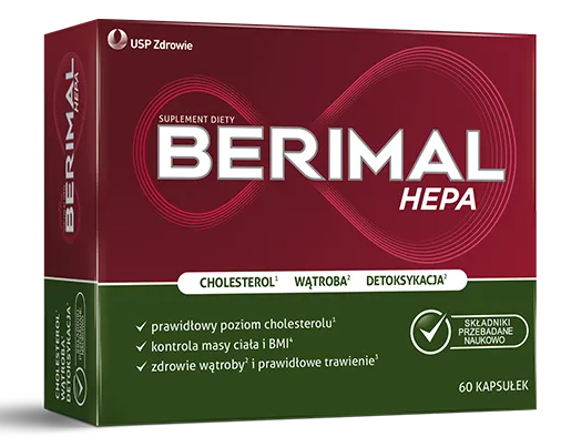 Berimal Hepa 60 kapsułek KRÓTKA DATA 31.12.2025
