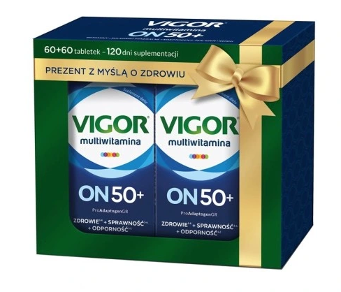 Vigor Multiwitamina On 50+, 2 x 60 tabletek