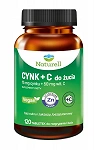 Naturell Cynk + C tabletki do żucia i rozgryzania 120 szt.