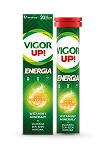 Vigor Up! Energia 20 tabletek musujących, smak pomarańczowy