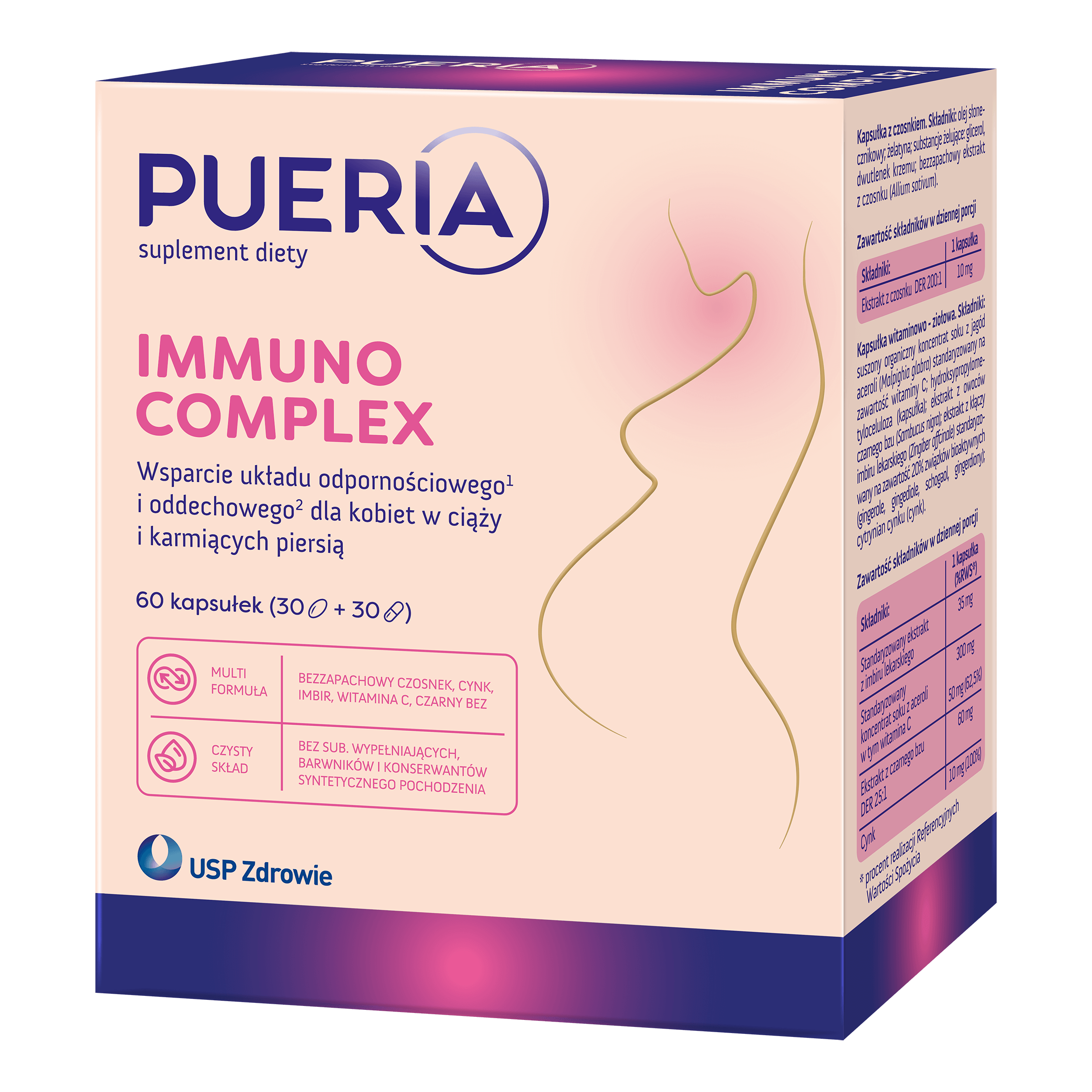 Pueria Immuno Complex , 60 kapsułek