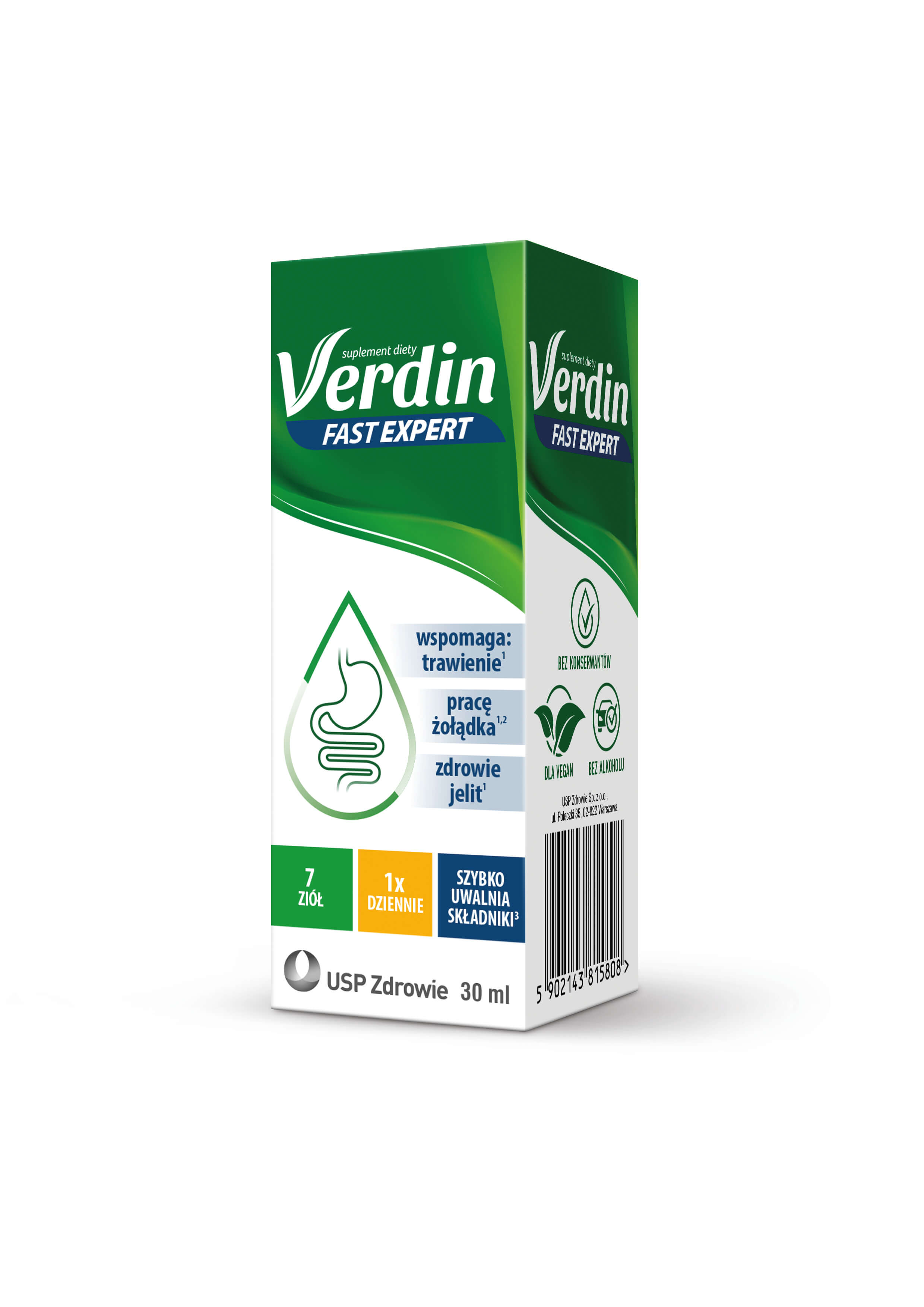 Verdin Fast Expert, krople 30 ml