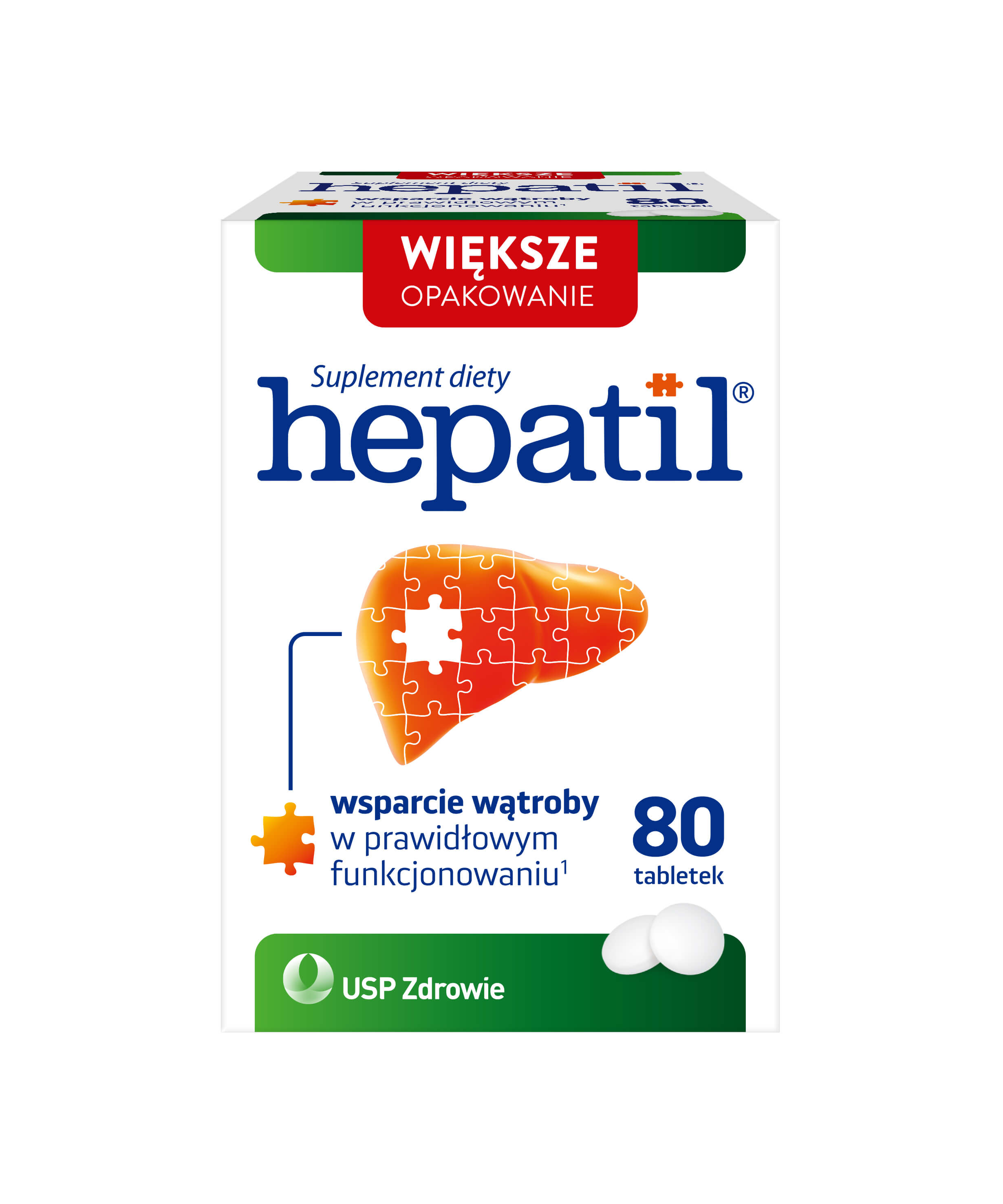 Hepatil, 80 tabletek