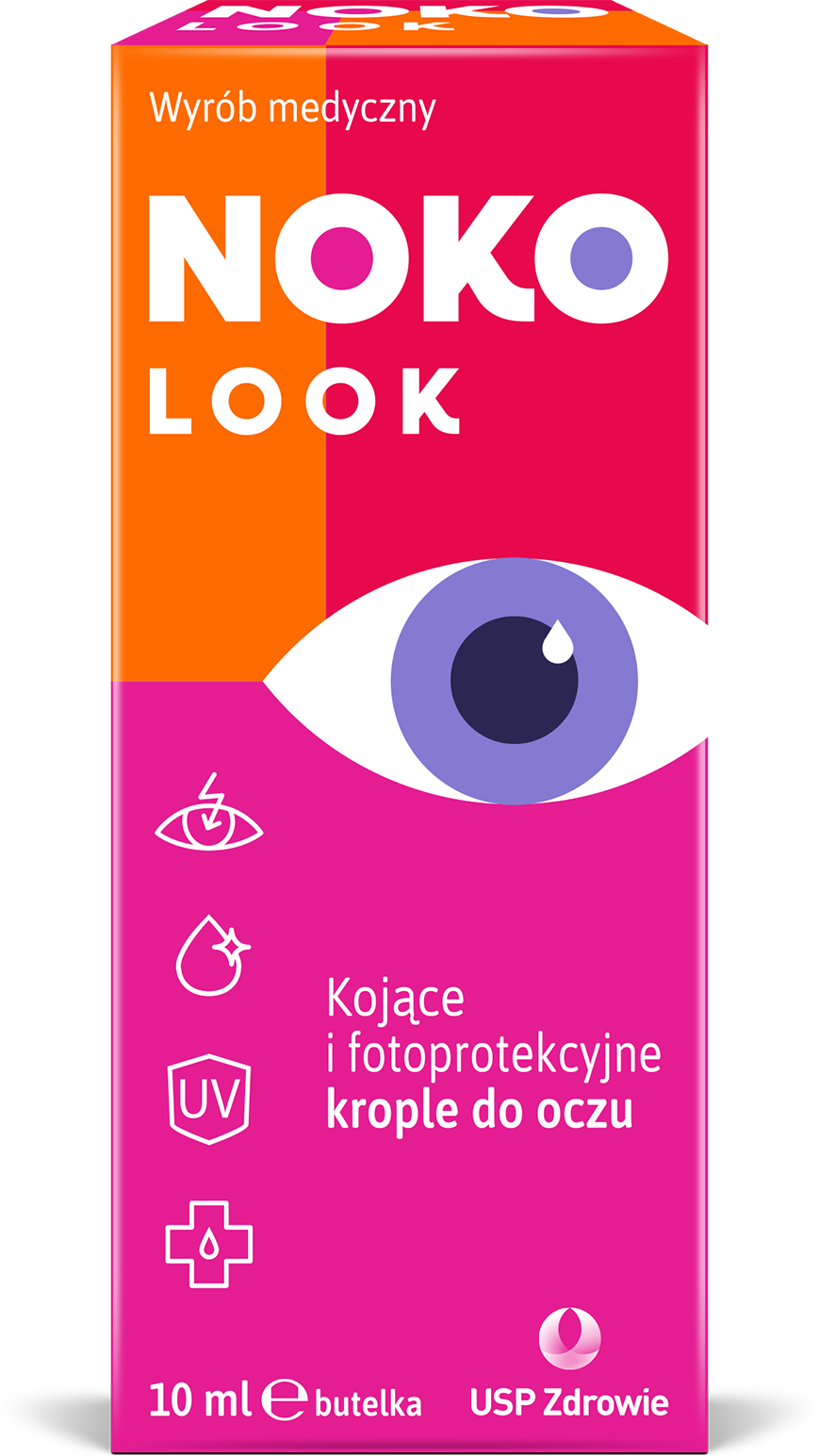 Noko Look, krople do oczu, 10 ml
