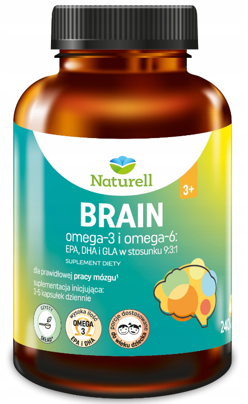 Naturell Brain, 240 kapsułek