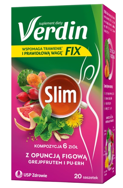 Verdin Fix Slim, 20 saszetek