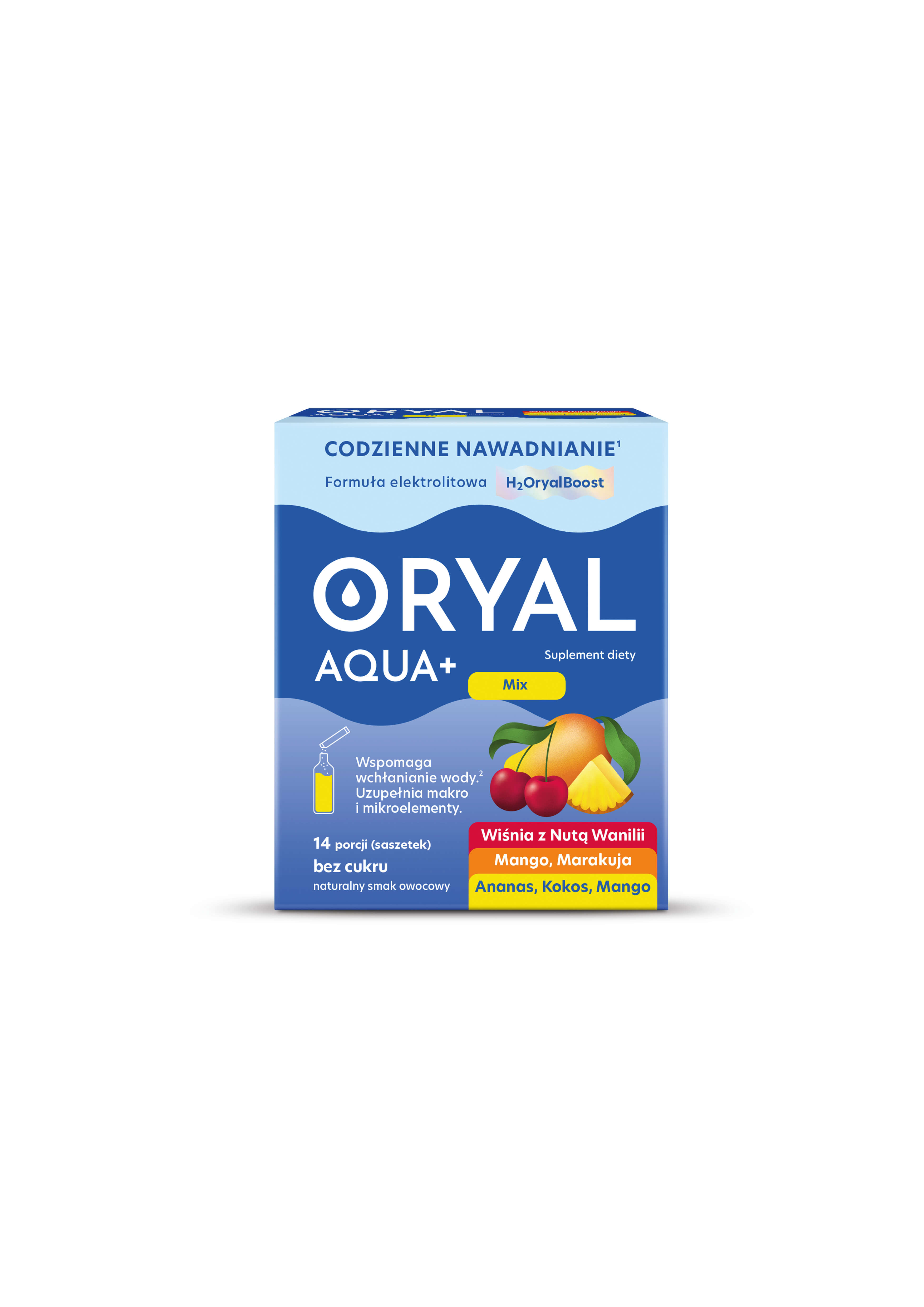 Oryal Aqua+ Mix, 14 saszetek