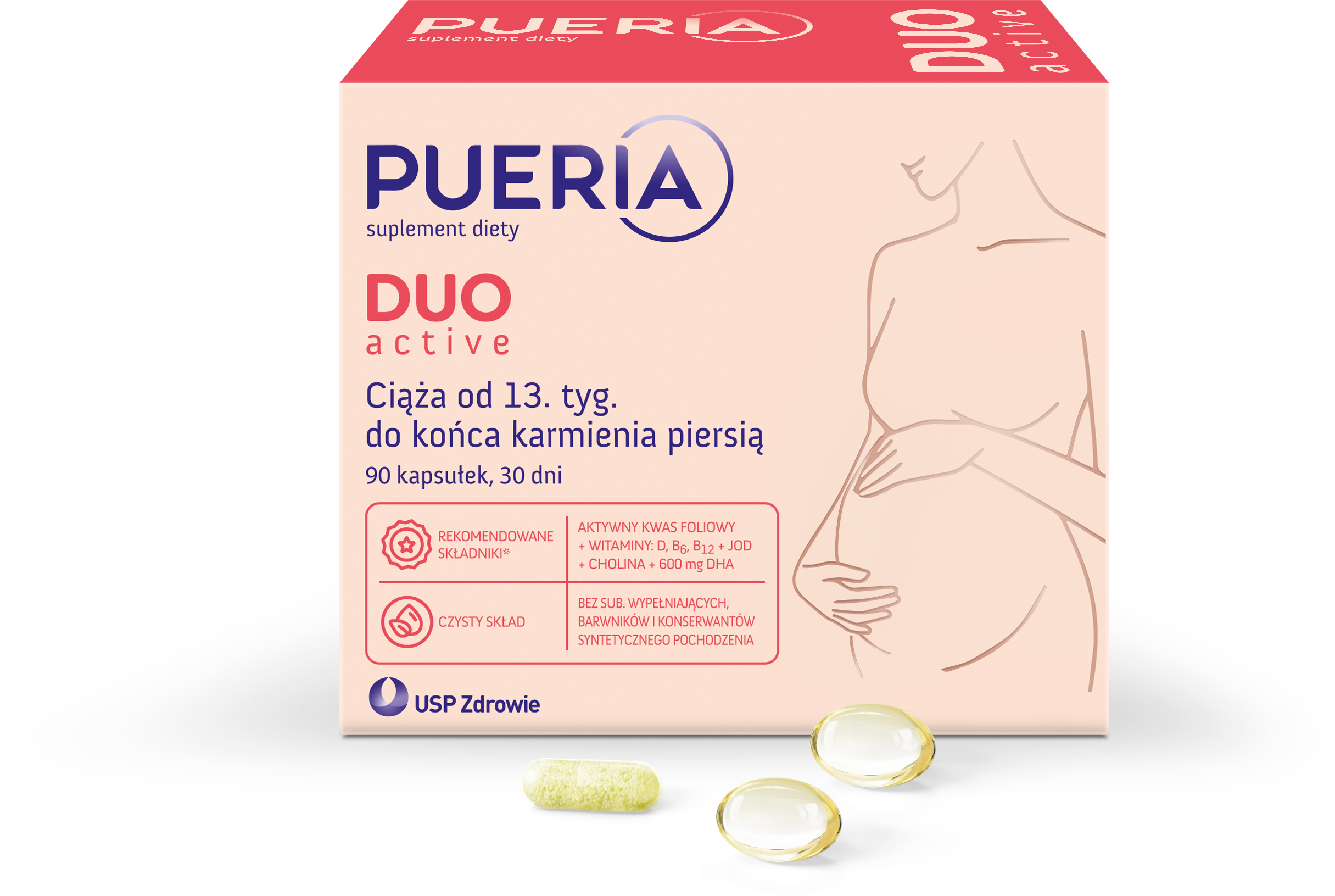 Pueria Duo Active, 90 kapsułek