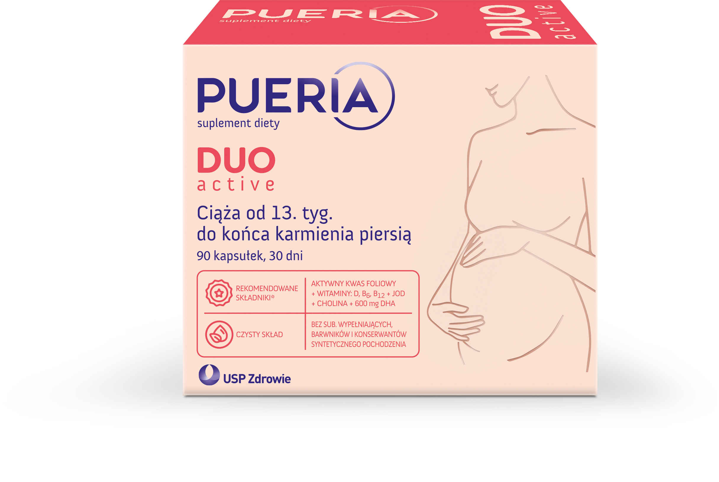 Pueria Duo Active, 90 kapsułek