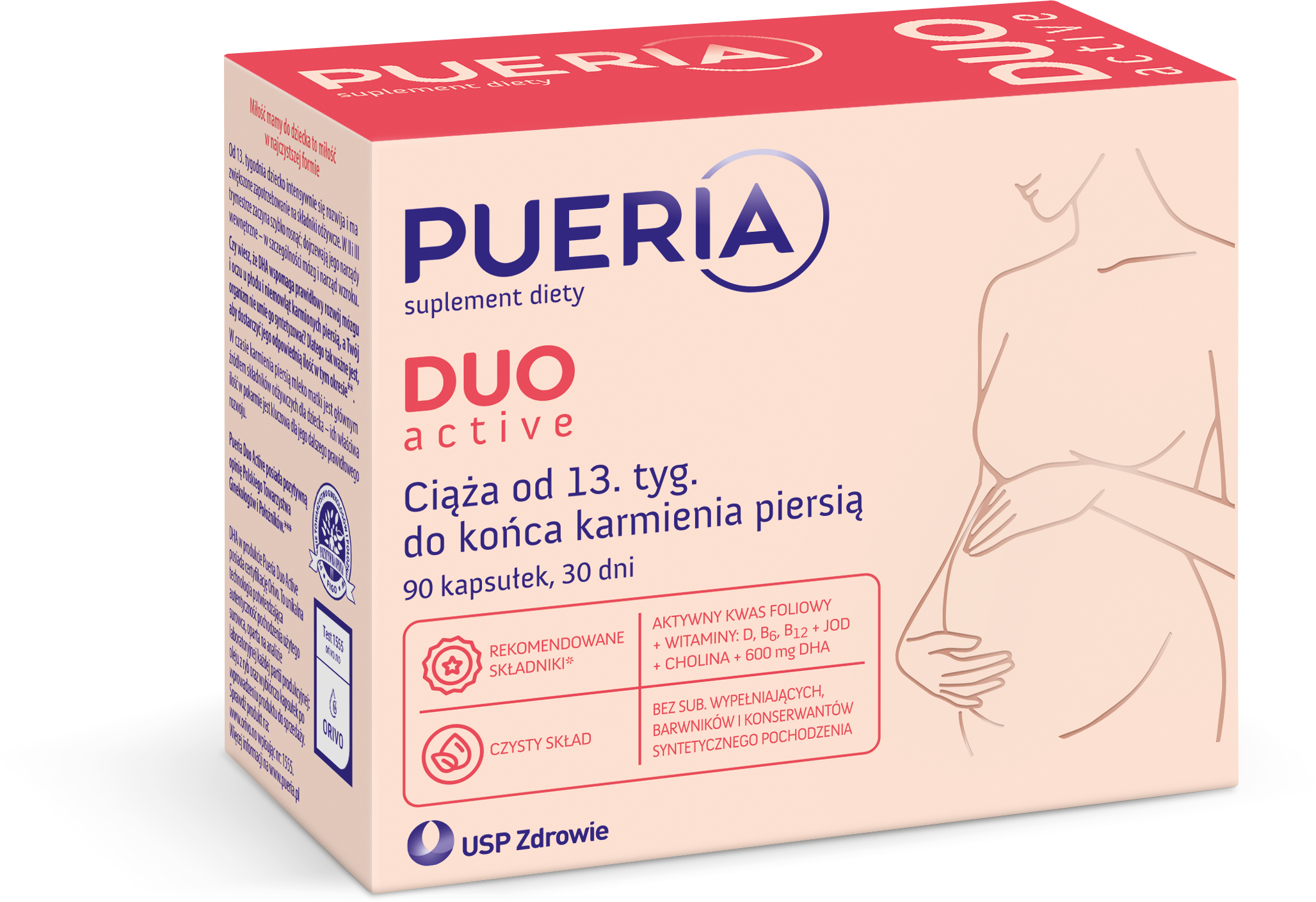 Pueria Duo Active, 90 kapsułek