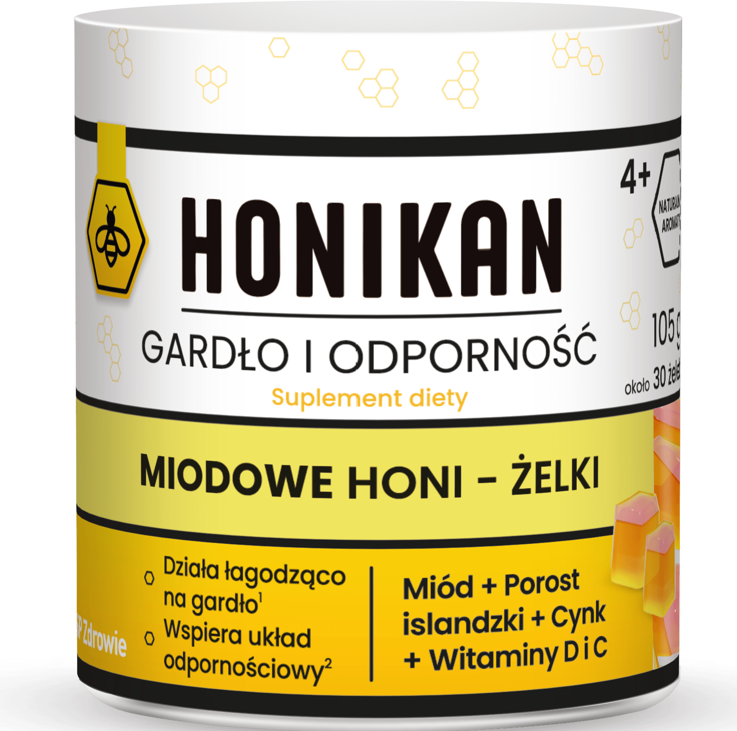 Honikan Gardło I Odporność 30 sztuki