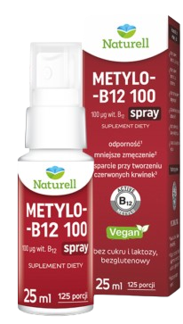 Naturell Metylo B12 100, spray, 25 ml