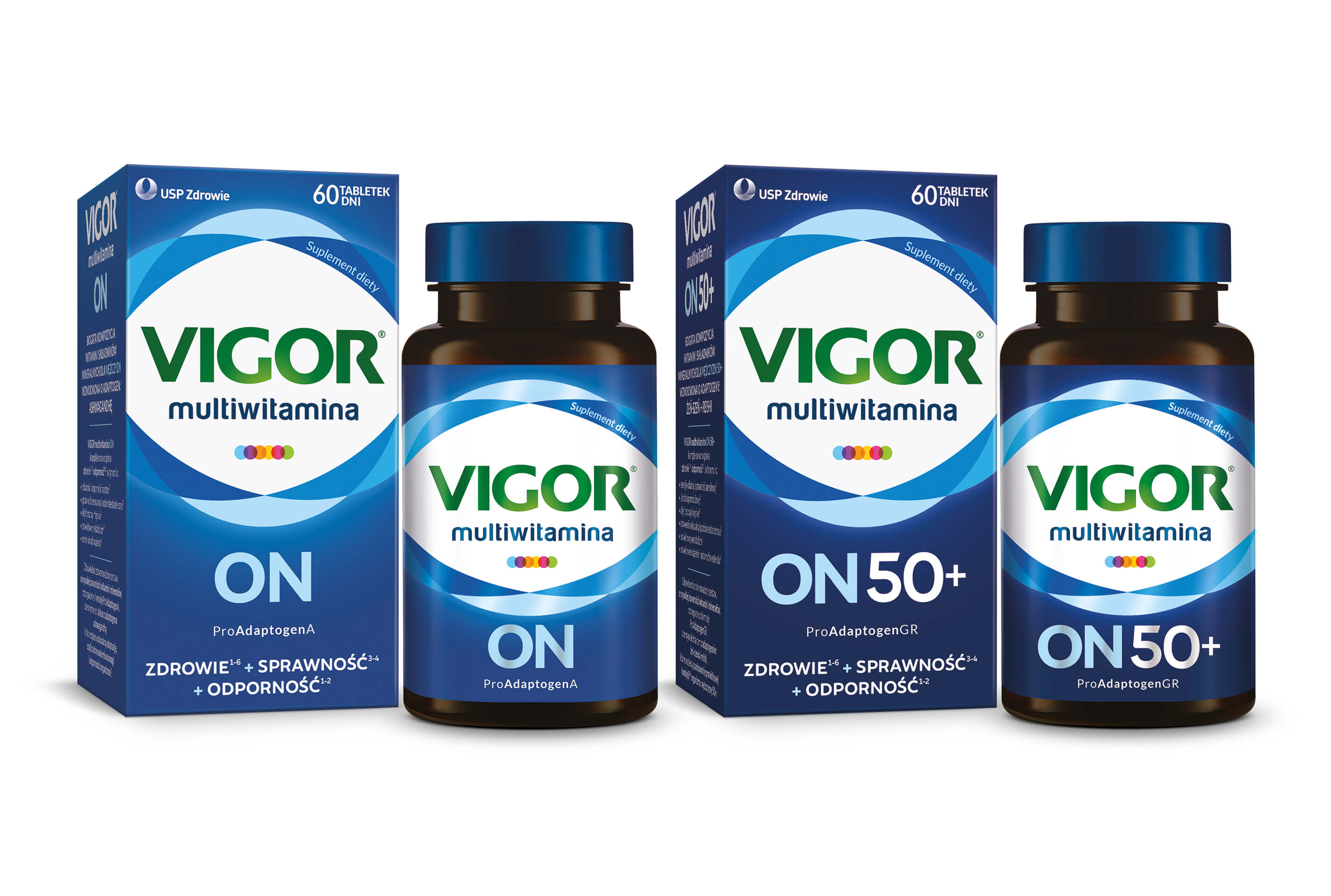 Vigor Multiwitamina On, tabletki, 60 + 60 szt.