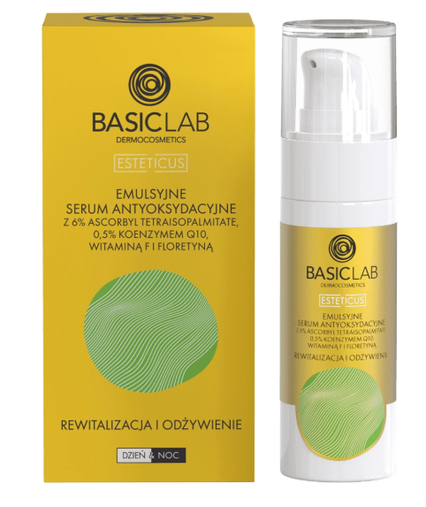 BasicLab emulsyjne serum antyoksydacyjne, 30 ml