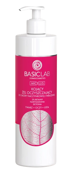 BasicLab, kojący żel oczyszczający, 300 ml