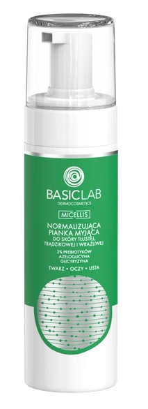BasicLab, normalizująca pianka myjąca, 150 ml