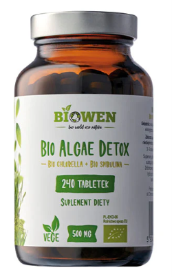 Biowen Bio Algae Detox, 240 tabletek