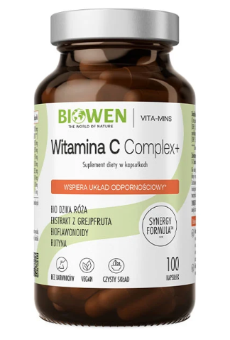 Biowen Witamina C Complex+, 100 kapsułek