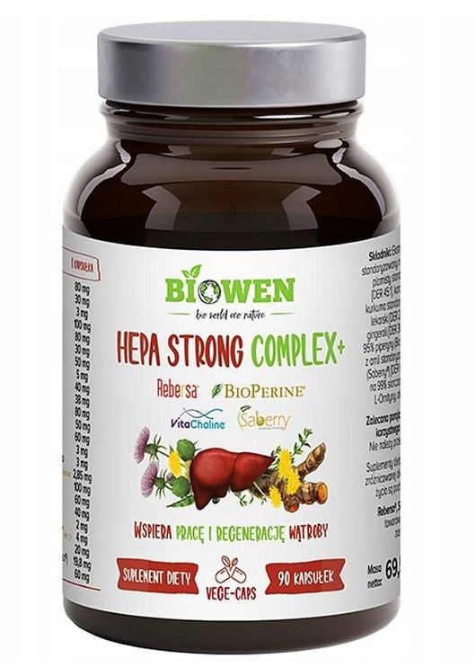 Hepa Strong Complex+ 90 kapsułek