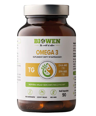Biowen Omega 3 90 kapsułek
