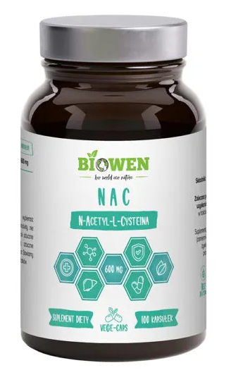 Biowen  NAC 600 mg , 100 kapsułek