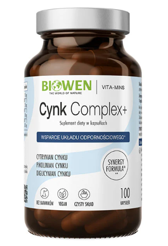Biowen Zinc 3X Immunity, 100 kapsułek