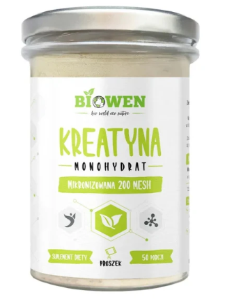 Biowen Kreatyna Monohydrat, proszek, 250 g