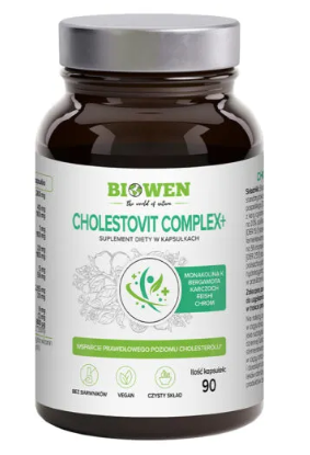 Biowen Cholestovit Complex+, 90 kapsułek