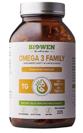 Biowen Omega 3 Family, 225 kapsułek