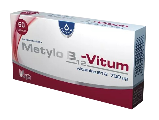 Metylo B12-Vitum, 60 tabletek