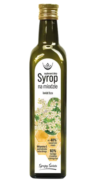 Oleofarm Syrop Na Miodzie kwiat bzu, 250 ml