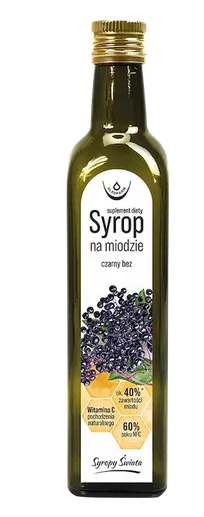Syrop Na Miodzie czarny bez, 250 ml