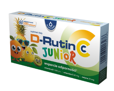 D-Rutin CC Junior, 60 tabletek do ssania