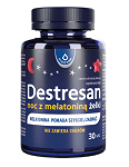 Destresan Noc Z Melatoniną żelki, smak wiśniowy, 60 szt.