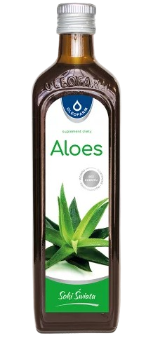 Oleofarm Aloes, sok, 490 ml