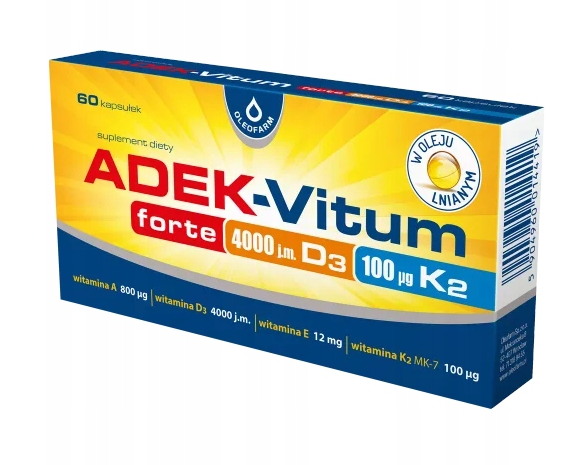ADEK-Vitum forte 60 kapsułek