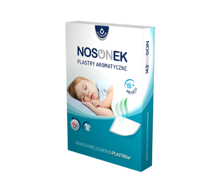 Nosonek, plastry aromatyczne dla dzieci, 5 szt.
