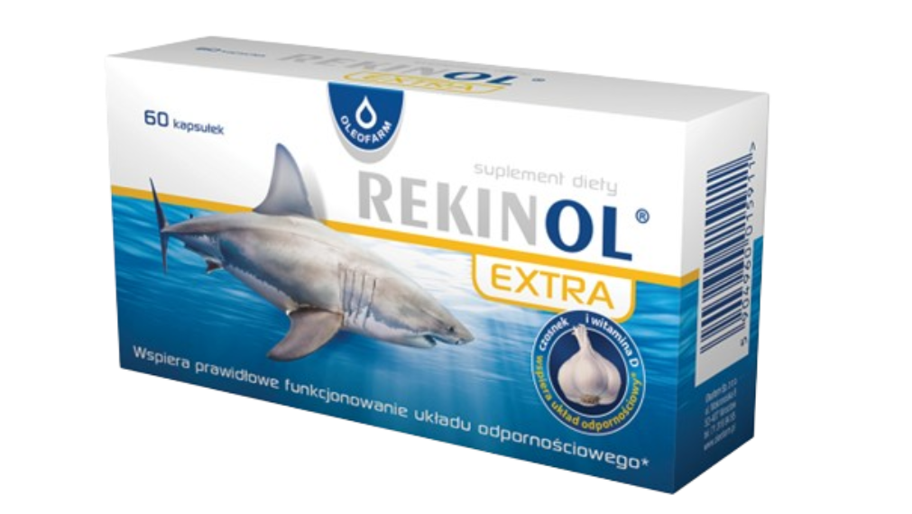 Rekinol extra, 60 kapsułek