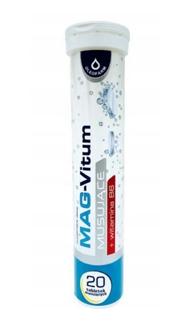 MAG-Vitum B6, 20 tabletki musujące