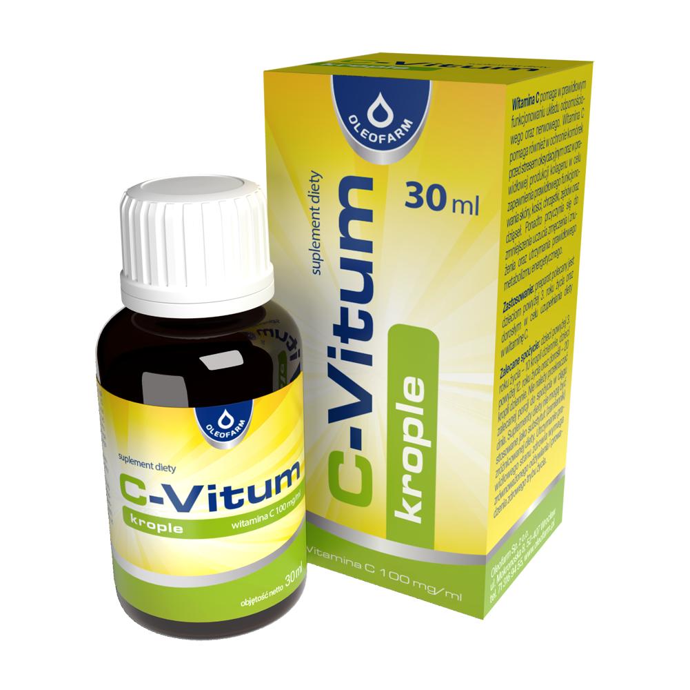 C-Vitum krople z witaminą C, 30 ml