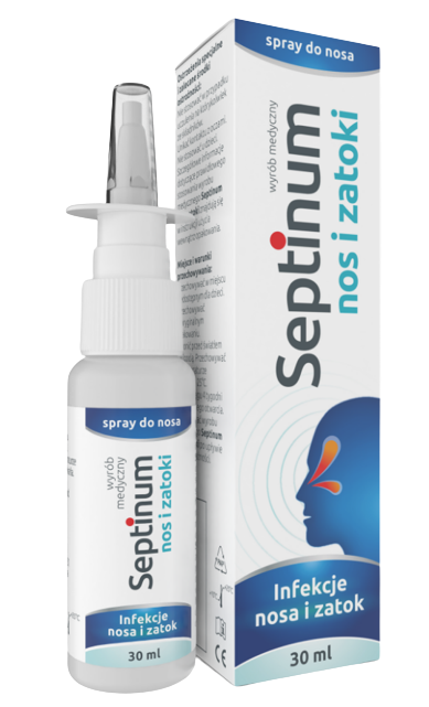 Septinum nos i zatoki, spray do nosa, 30 ml