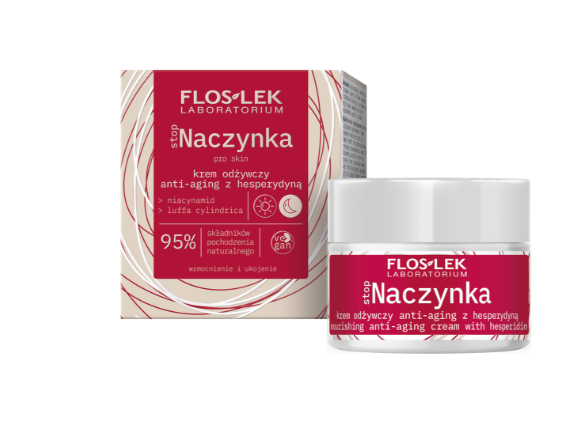 Flos-Lek Stopnaczynka krem odżywczy anti-aging z hesperydyną, 50 ml