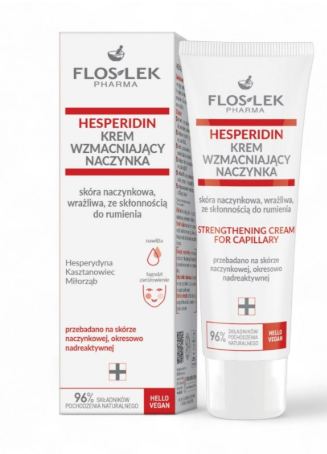 Flos-lek Hesperidin , krem wzmacniający naczynka, 50 ml