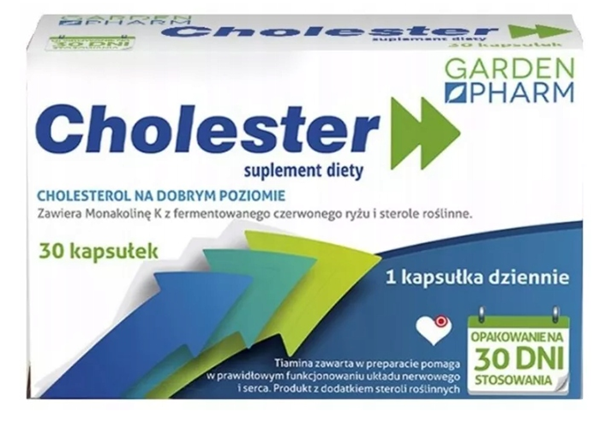 Cholester 30 kapsułek twardych