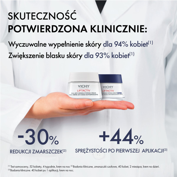 Vichy Liftactiv Supreme, krem na dzień, 50 ml + krem na noc, 50 ml,