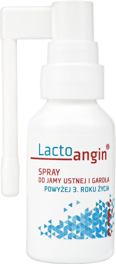 Lactoangin, spray wspomagający leczenie infekcji górnych dróg oddechowych, 30 g